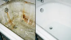 Cleaning Expert Explains How to Remove Yellow Stains, Rust, Buildup, and Dirt from All Bathtub Materials
